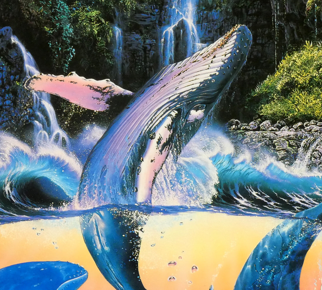 クリスチャン ラッセン(Christian Lassen)「サンクチュアリ」シルクスクリーン版画 拡大画像5