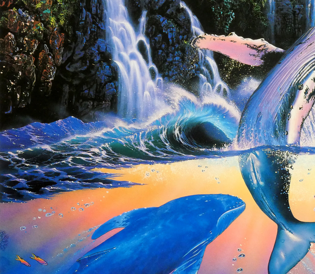 クリスチャン ラッセン(Christian Lassen)「サンクチュアリ」シルクスクリーン版画 拡大画像4