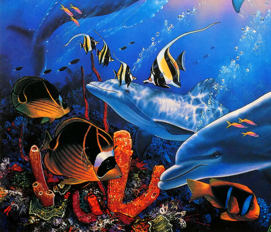 クリスチャン ラッセン(Christian Lassen)「サンクチュアリ」シルクスクリーン版画 拡大画像7