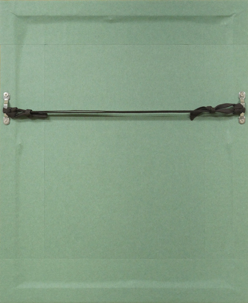 マリー ローランサン(Marie Laurencin)「エアの尼僧院長」エッチング(銅版画) 額縁裏側画像