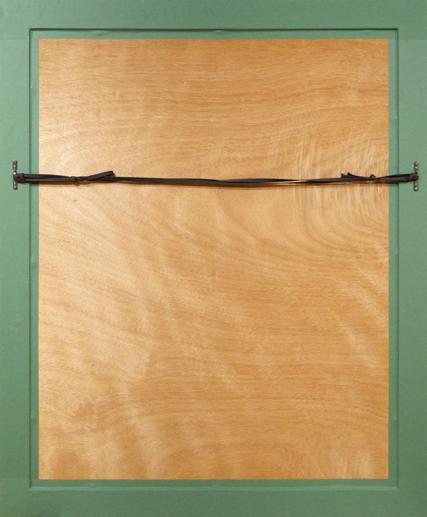 マリー ローランサン(Marie Laurencin)「椿姫・9」リトグラフ 額縁裏側画像