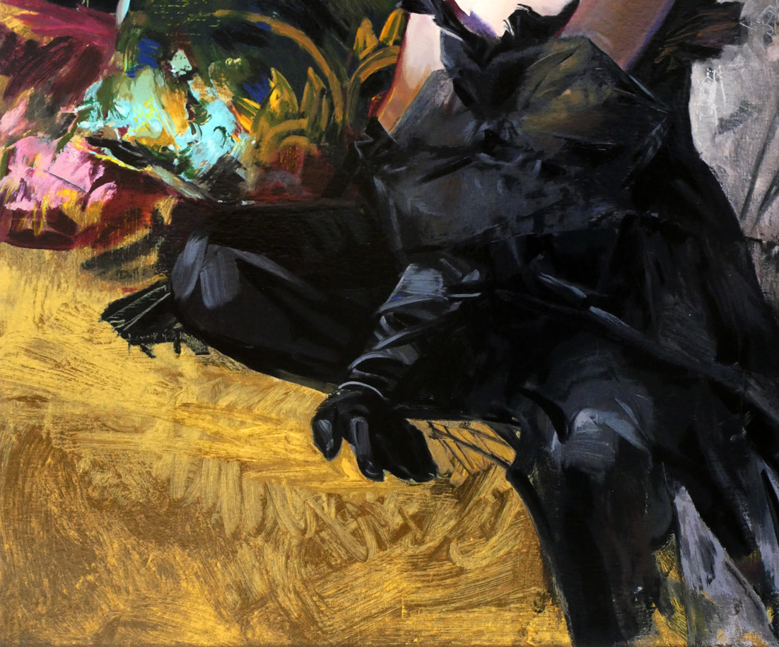 トレンツ リャド(Torrents LLADO)「カロリーナ・アミーゴ嬢」シルクスクリーン版画 拡大画像3