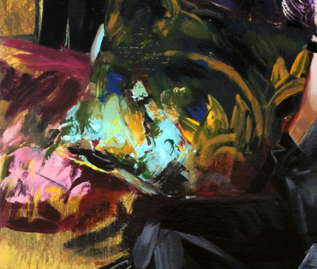 トレンツ リャド(Torrents LLADO)「カロリーナ・アミーゴ嬢」シルクスクリーン版画 拡大画像6