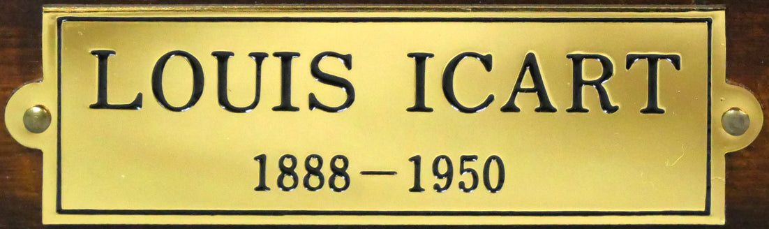 ルイ・イカール「二人の美人(Two Beauties)」エッチング・アクアチントに手彩色 プレート拡大画像