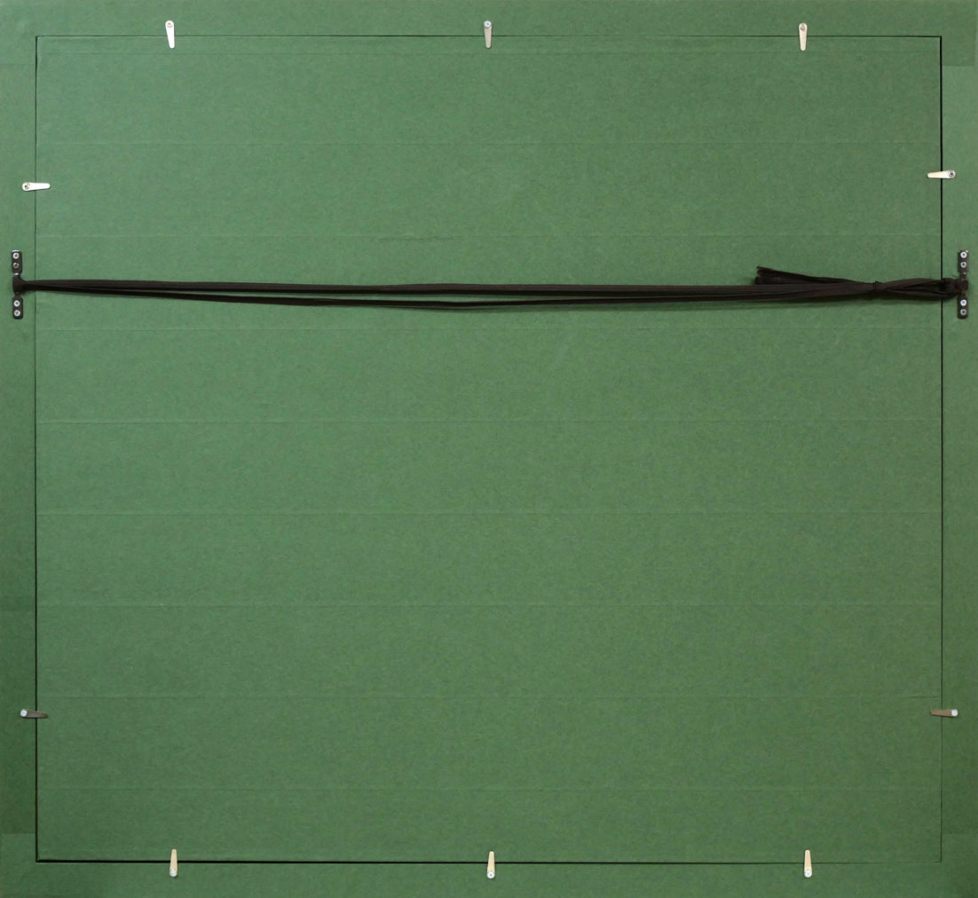 トーマス マックナイト(Thomas McKNIGHT)「マントン(Menton)」シルクスクリーン版画 額縁裏側画像