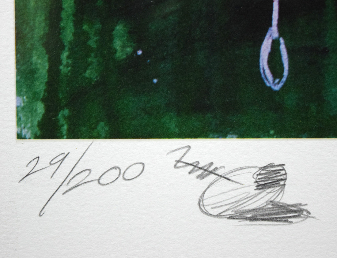 マイケル ブライアン(Michael Bryan)「アナザーマティーニ」シルクスクリーン版画 限定番号(ed,29/200)