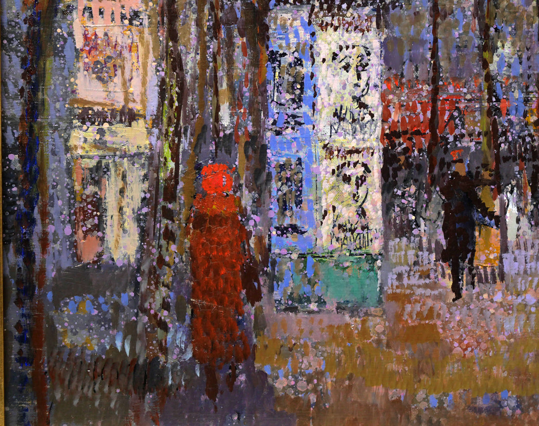 増田誠「アベニユ・デ・ゴブラン(パリ)」油絵・F8号 拡大画像3