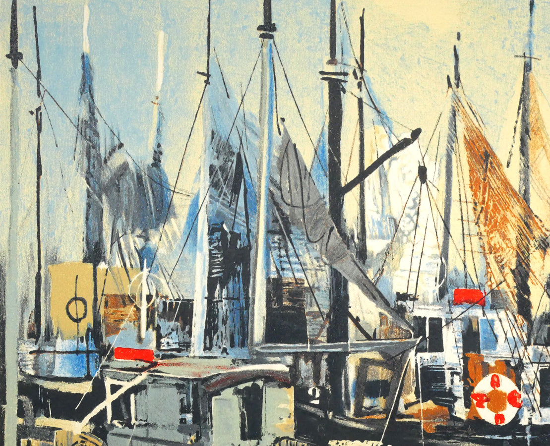 増田誠「ブルターニュー」リトグラフ 拡大画像1