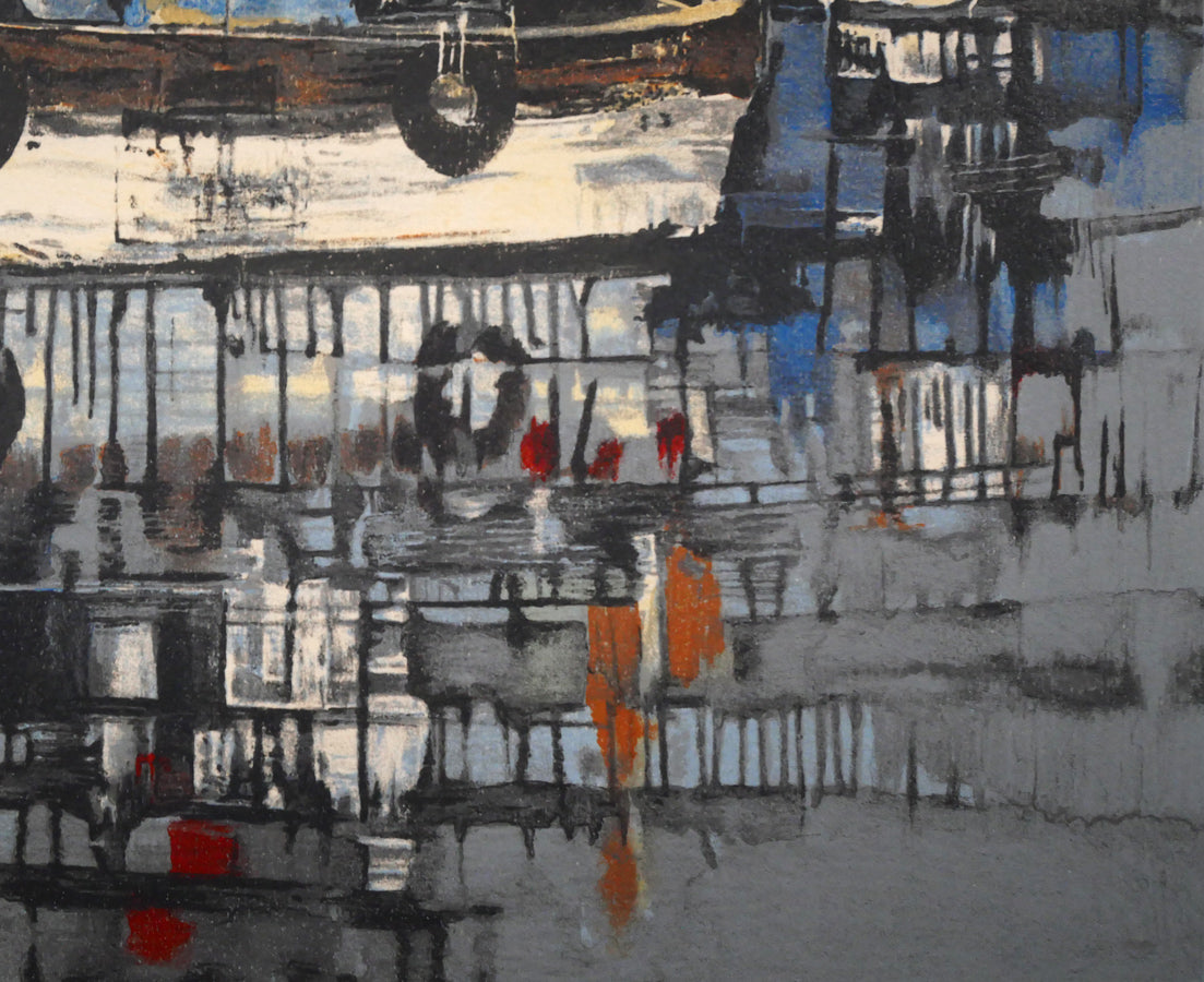 増田誠「ブルターニュー」リトグラフ 拡大画像5