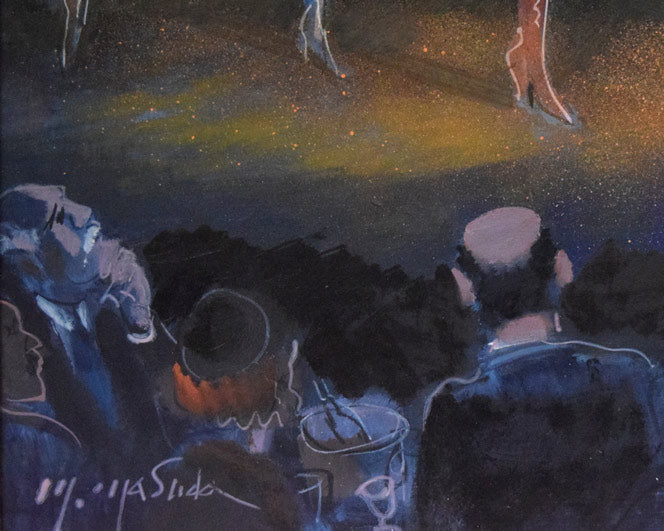 増田誠「フレンチカンカン」油絵・F15号 拡大画像6