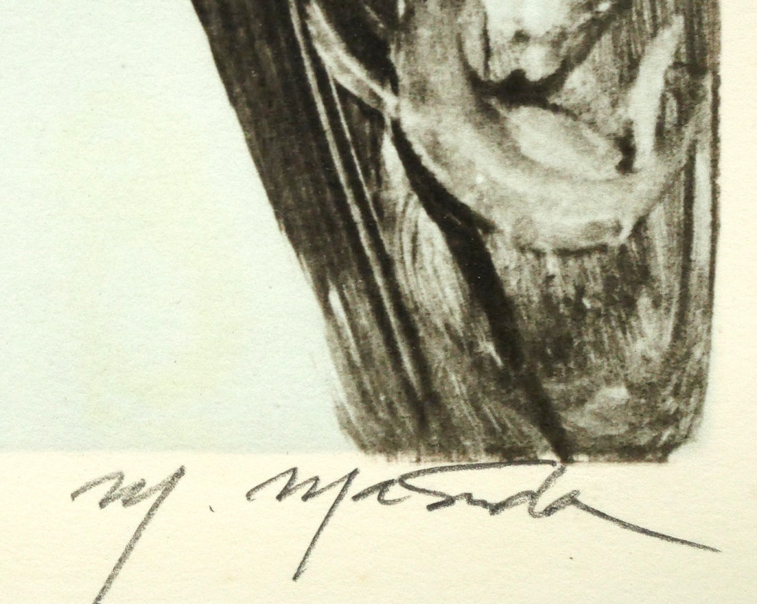 増田誠「王様」リトグラフ 本人直筆鉛筆サイン