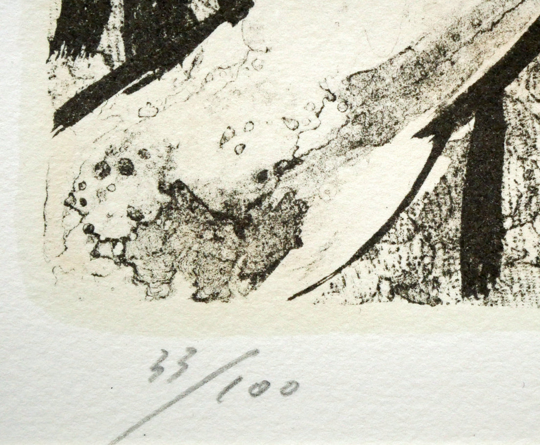 増田誠「プロメテウス(ギリシャ神話シリーズ)」リトグラフ 限定番号(ed,33/100)