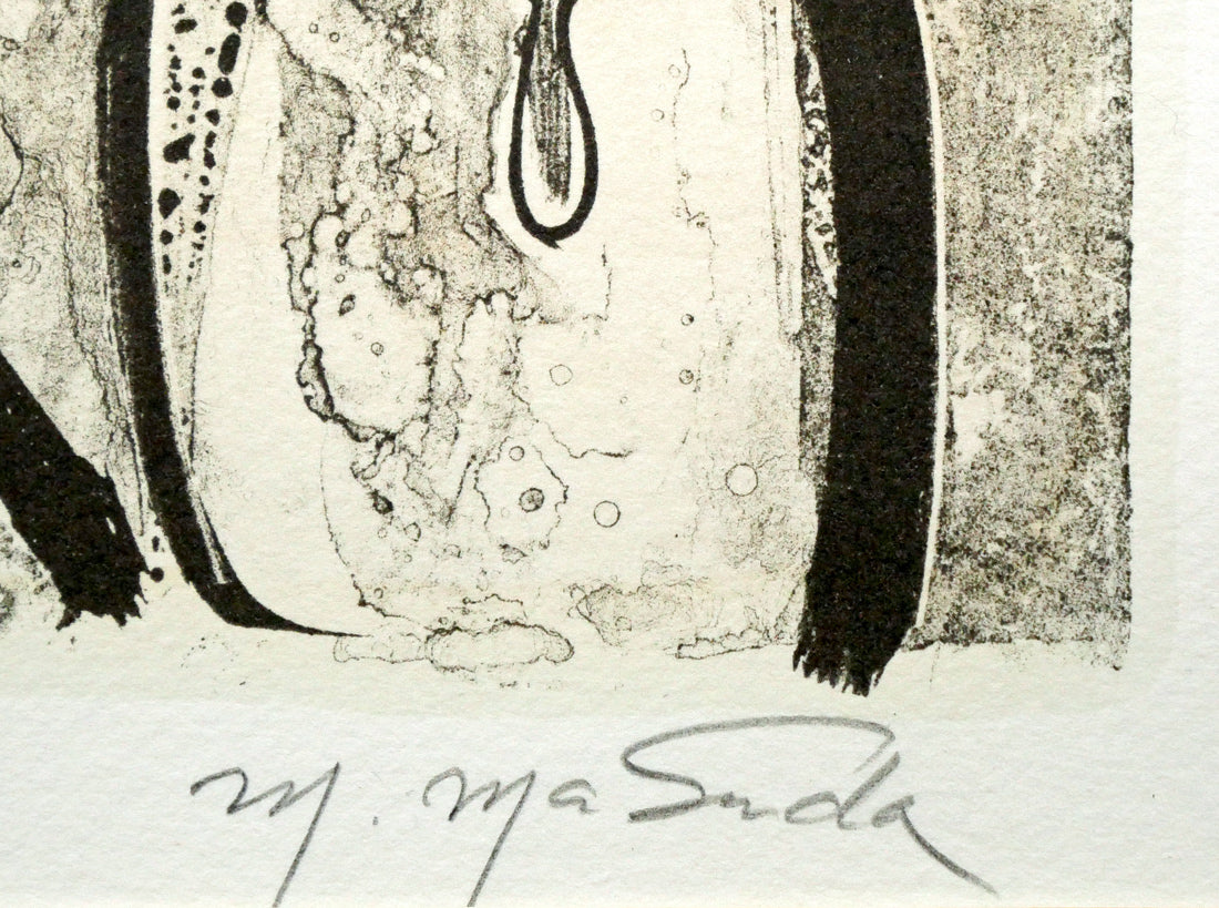 増田誠「プロメテウス(ギリシャ神話シリーズ)」リトグラフ 本人直筆鉛筆サイン