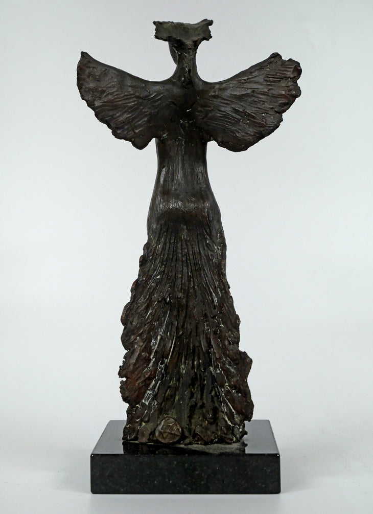 三木俊治「ニケ・勝利の女神」ブロンズ作品 全体画像3