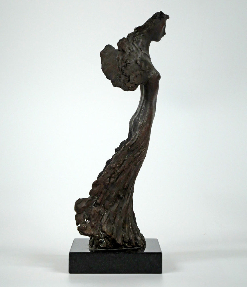 三木俊治「ニケ・勝利の女神」ブロンズ作品 全体画像4