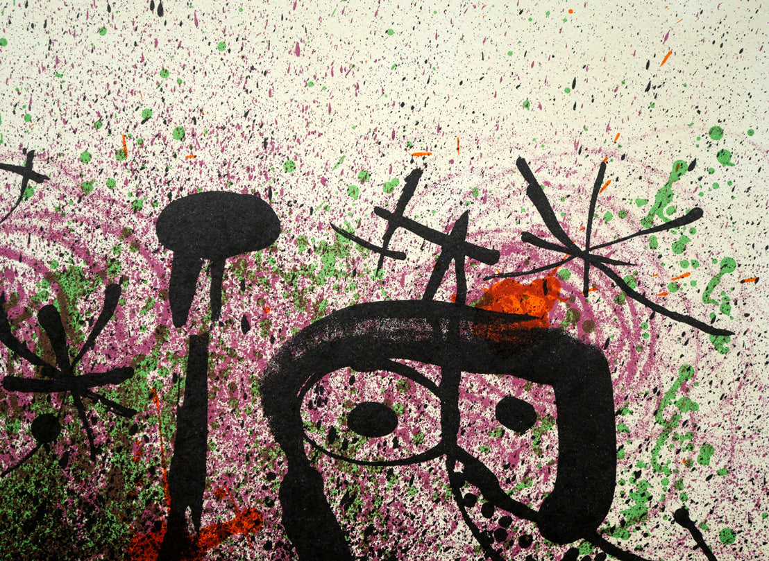 ジョアン ミロ(MIRO Joan)「プロバーブ」リトグラフ 拡大画像3