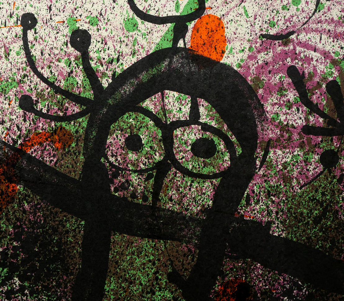 ジョアン ミロ(MIRO Joan)「プロバーブ」リトグラフ 拡大画像2