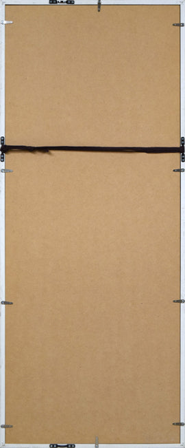 宮山加代子「Maple in Spring-4」木版画 額縁裏側画像