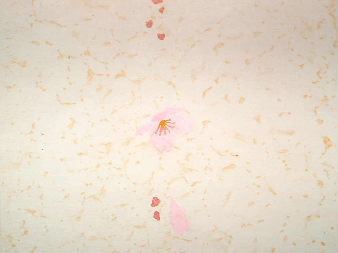 宮山加代子「SPRING WIND-5」木版画 拡大画像3