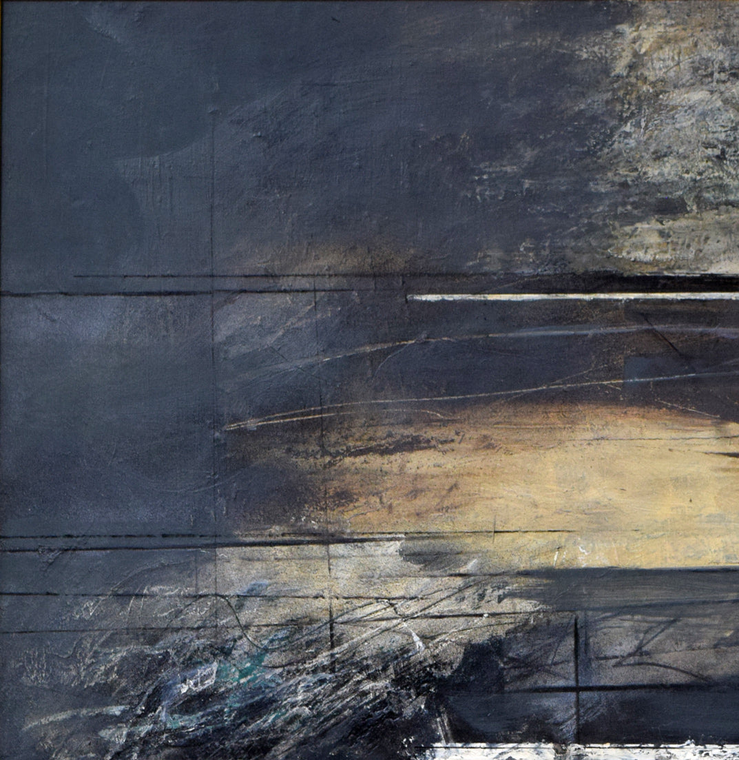 森山誠「卓上04-2」油絵・F20号 拡大画像1