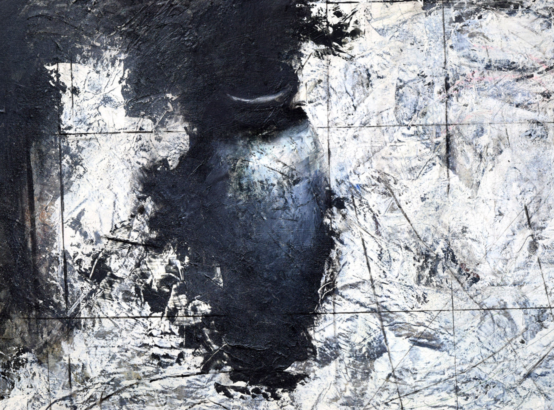 森山誠「卓上04-2」油絵・F20号 拡大画像3