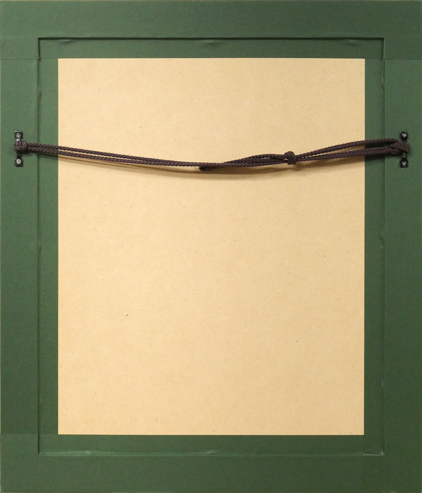 アルフォンス ミュシャ(Alphonse MUCHA)「果物」リトグラフ 額縁裏側画像