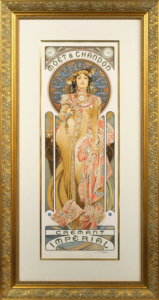 アルフォンス ミュシャ「インぺリアル(モエ エ シャンドン)」リトグラフ