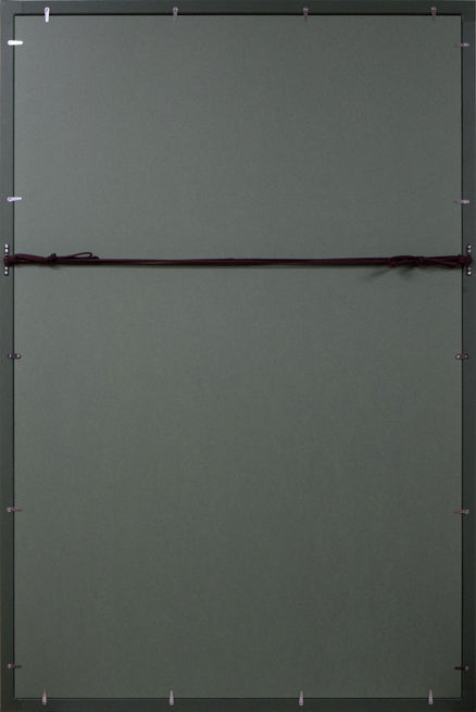 アルフォンス・ミュシャ(Alphonse MUCHA)「イヴァンチッツェでの地方展ポスター」リトグラフ 額縁裏側画像