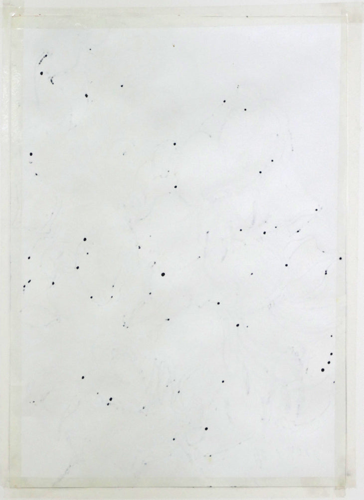 仲平哲也「カサブランカ」水彩画・4号 作品裏側画像