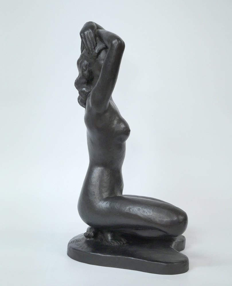 中野五一「裸婦像」ブロンズ作品 作品全体画像4