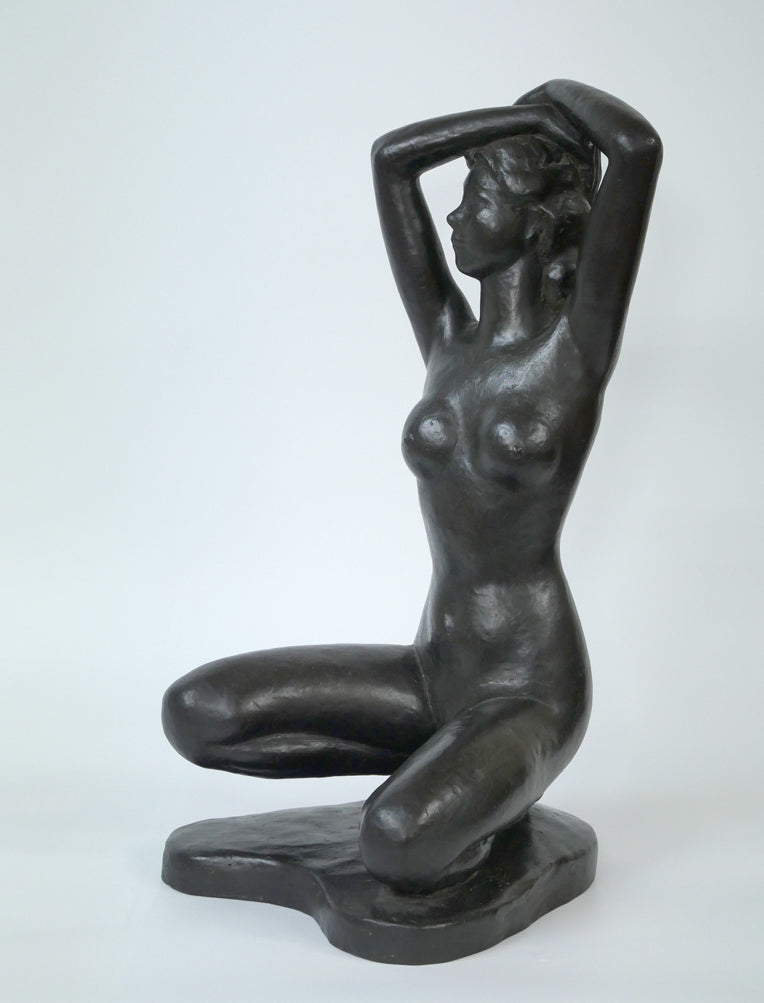 中野五一「裸婦像」ブロンズ作品 作品全体画像6