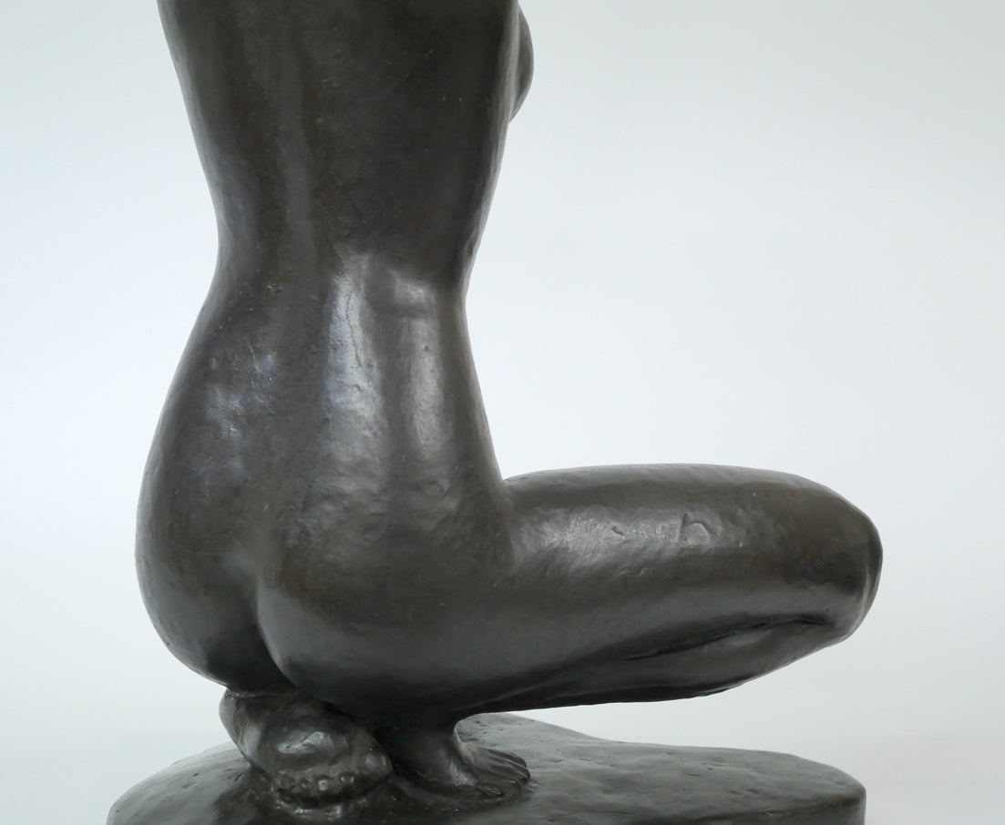 中野五一「裸婦像」ブロンズ作品 拡大画像3