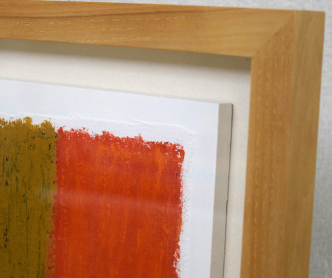 西村一夫「内なる風景-14」アクリルガッシュ 拡大画像3