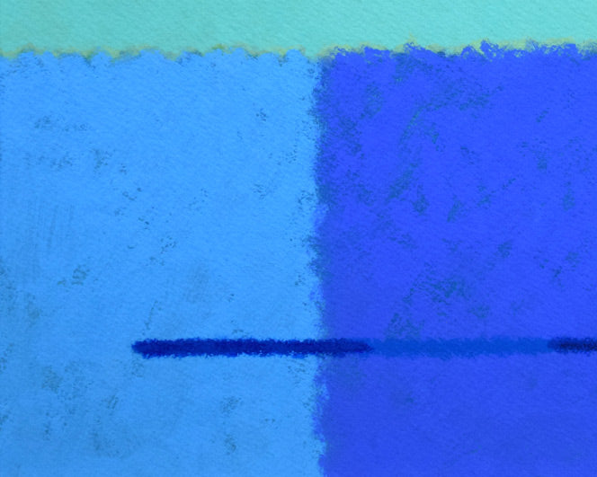 西村一夫「内なる風景 ACS-1」アクリルガッシュ 拡大画像3