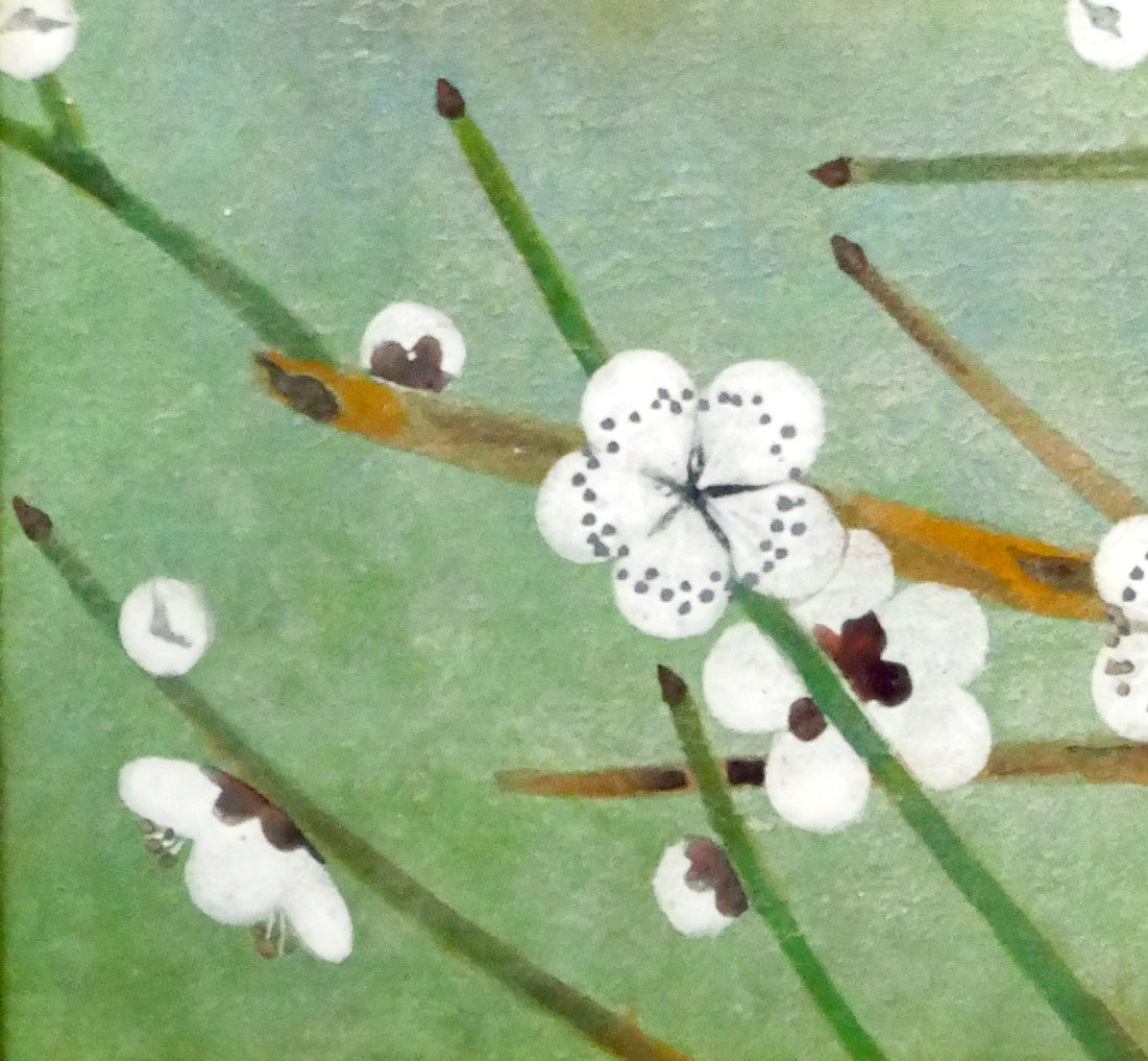 野々内宏「目白」日本画・P4号 拡大画像4