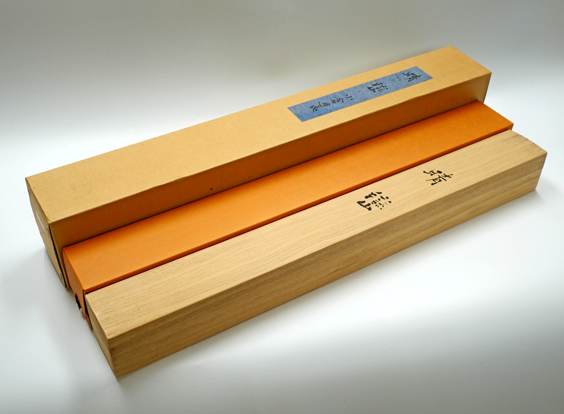 小倉遊亀「晴巒(せいらん)」石版画(リトグラフ)掛軸・限定品 付属品画像(共箱、タトウ紙箱、外箱)