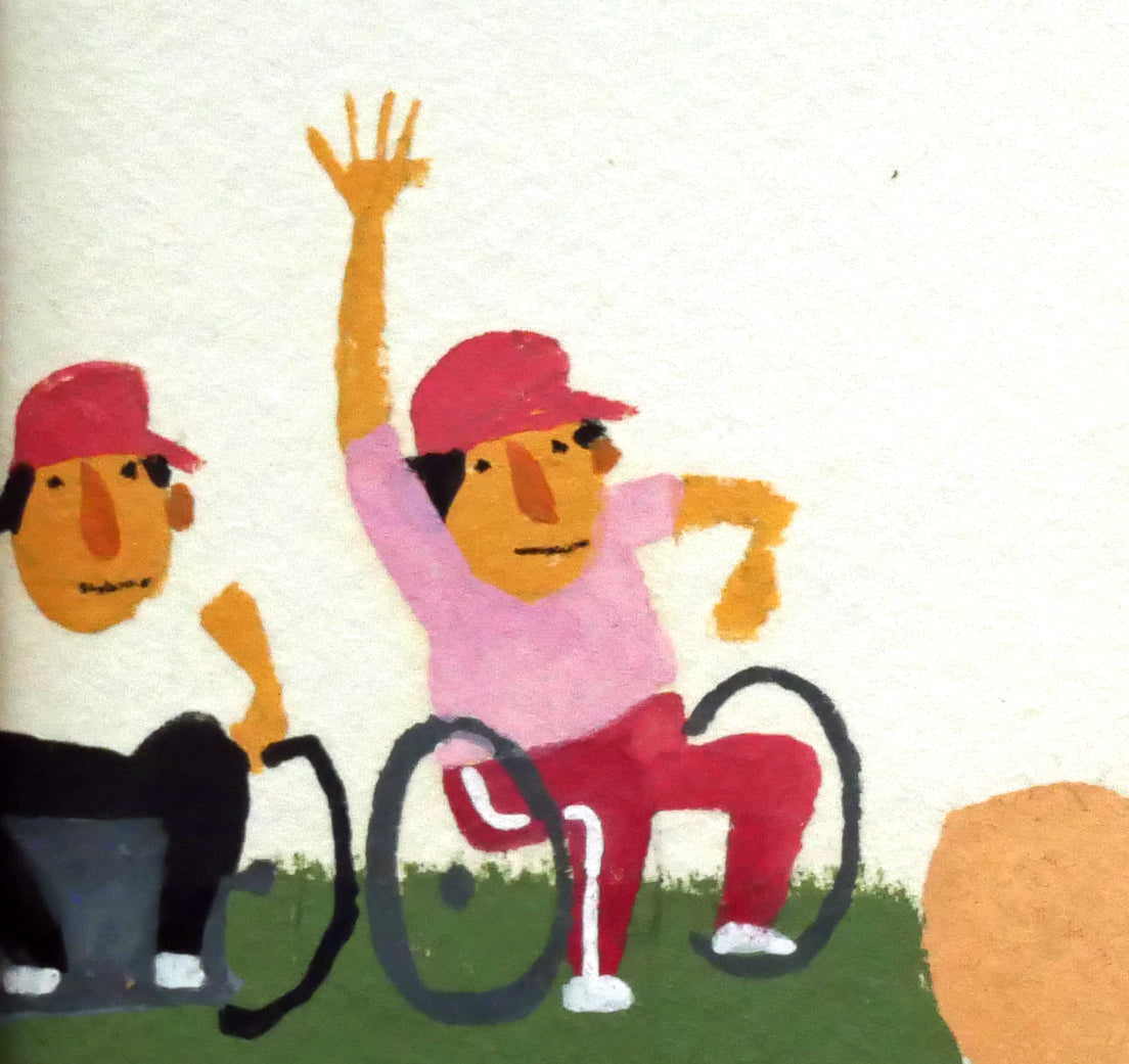 おおば比呂司「北海道」ポスターカラー原画1点物・5号 拡大画像3