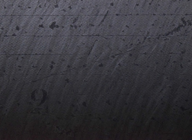 岡部昌生「Stroke on the recorded wall(黒)」フロッタージュ 拡大画像5