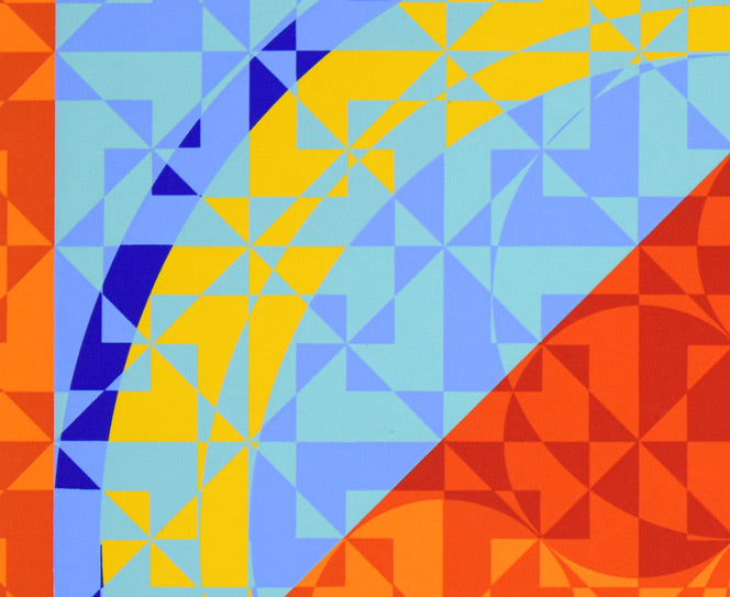 オノサトトシノブ「silk-60」シルクスクリーン版画 拡大画像2