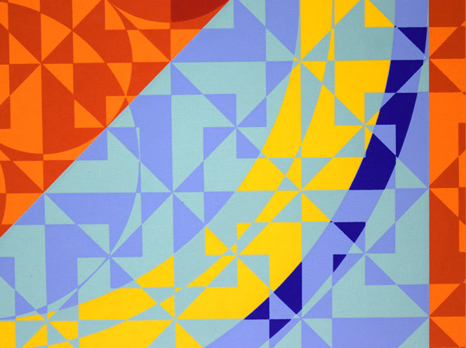 オノサトトシノブ「silk-60」シルクスクリーン版画 拡大画像5