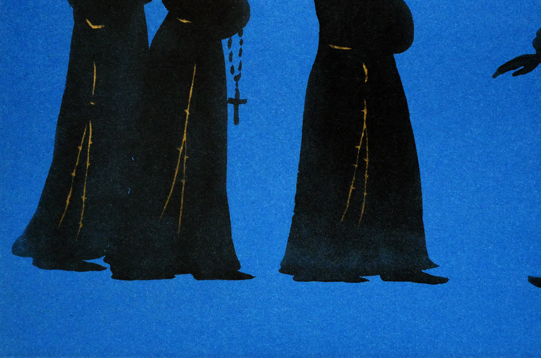 小山硬「平戸 青」銅版画 拡大画像5