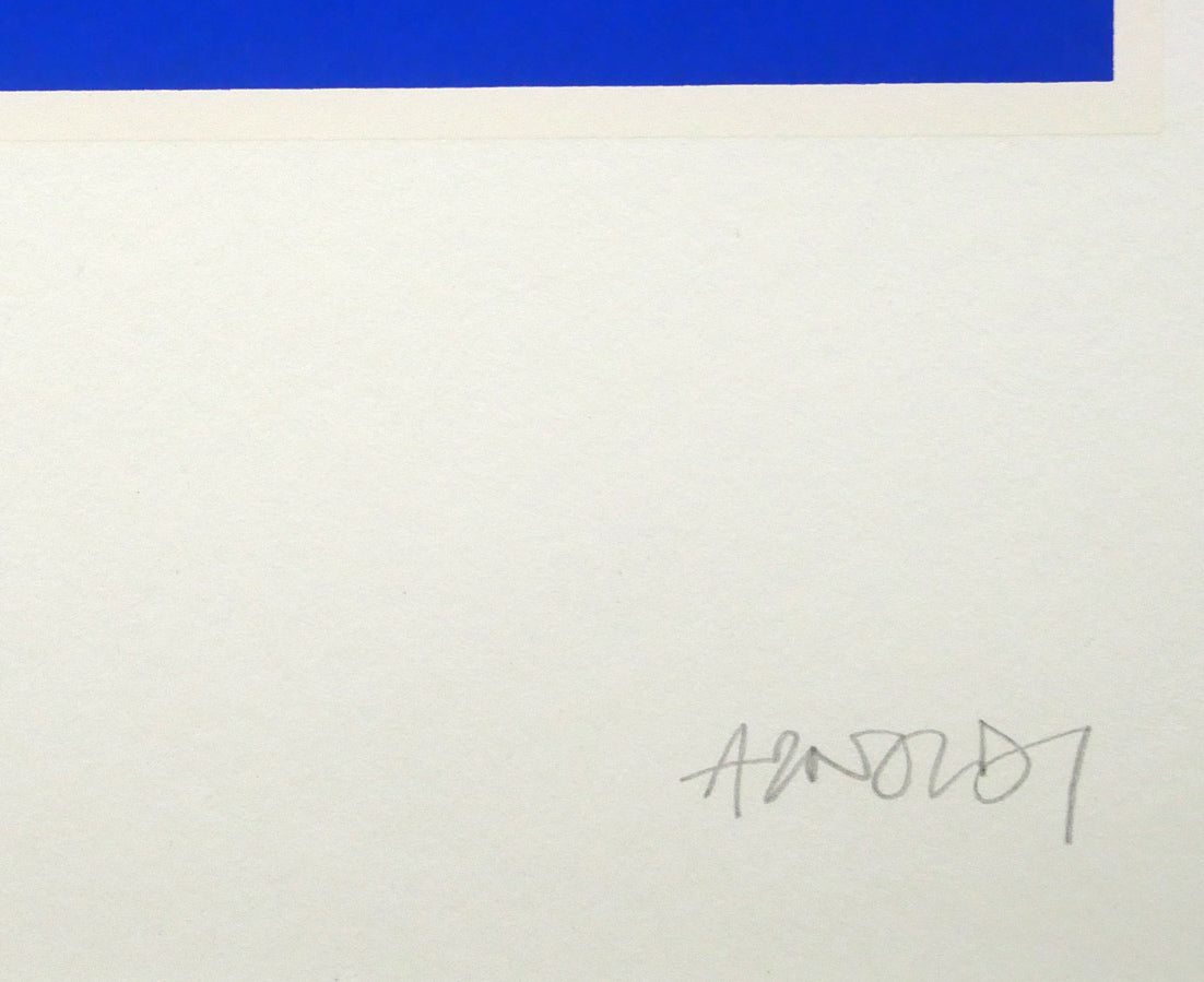 ペア アーノルディ(Per Arnoldi)「composition」リトグラフ 本人直筆鉛筆サイン