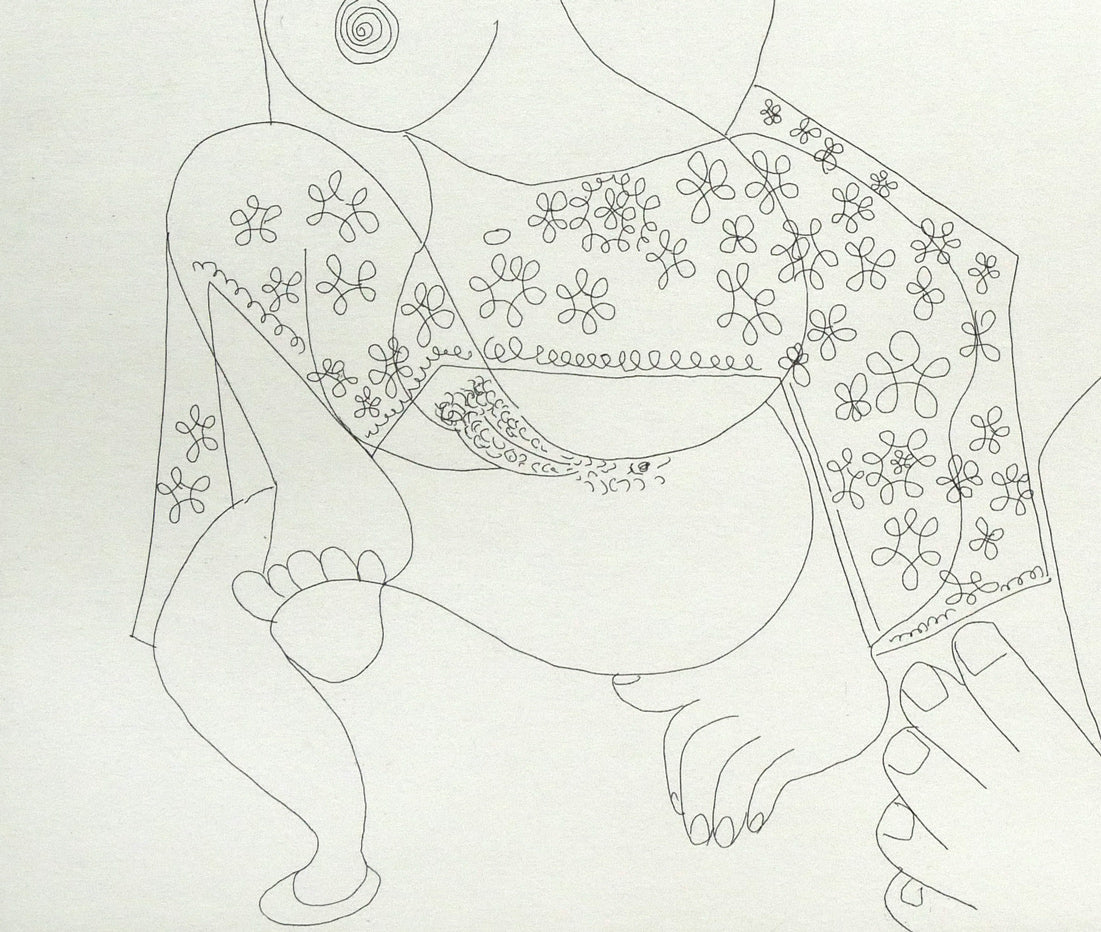 パブロ ピカソ(Pablo PICASSO)「156シリーズ No.43」エッチング(銅版画) 拡大画像3