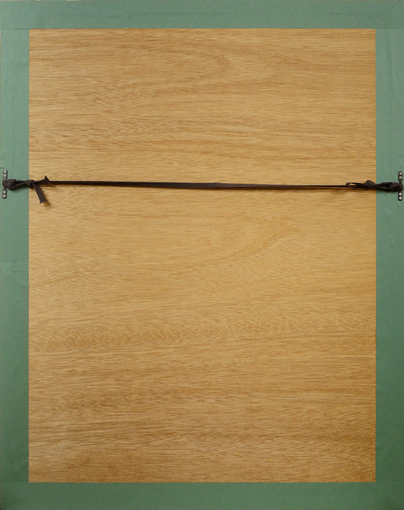 パブロ ピカソ(PICASSO)「想像の中の肖像(69.3.20.Ⅰ)」リトグラフ 額縁裏側画像