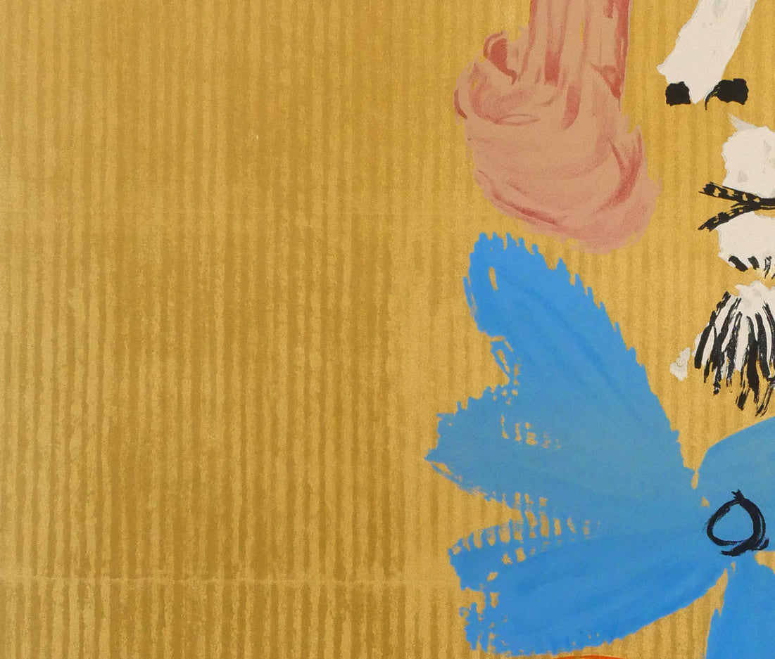 パブロ ピカソ(PICASSO)「想像の中の肖像(69.3.20.Ⅰ)」リトグラフ 拡大画像3