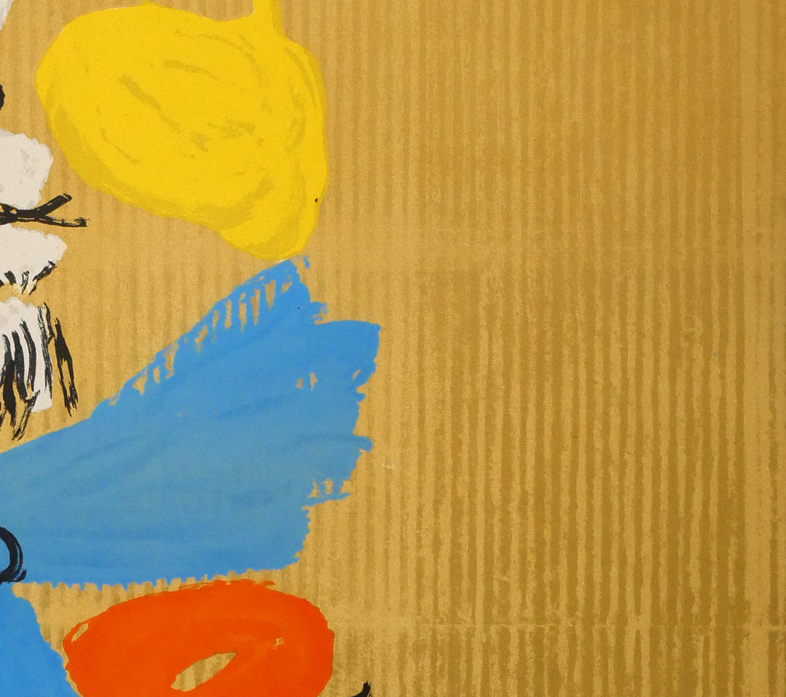 パブロ ピカソ(PICASSO)「想像の中の肖像(69.3.20.Ⅰ)」リトグラフ 拡大画像4