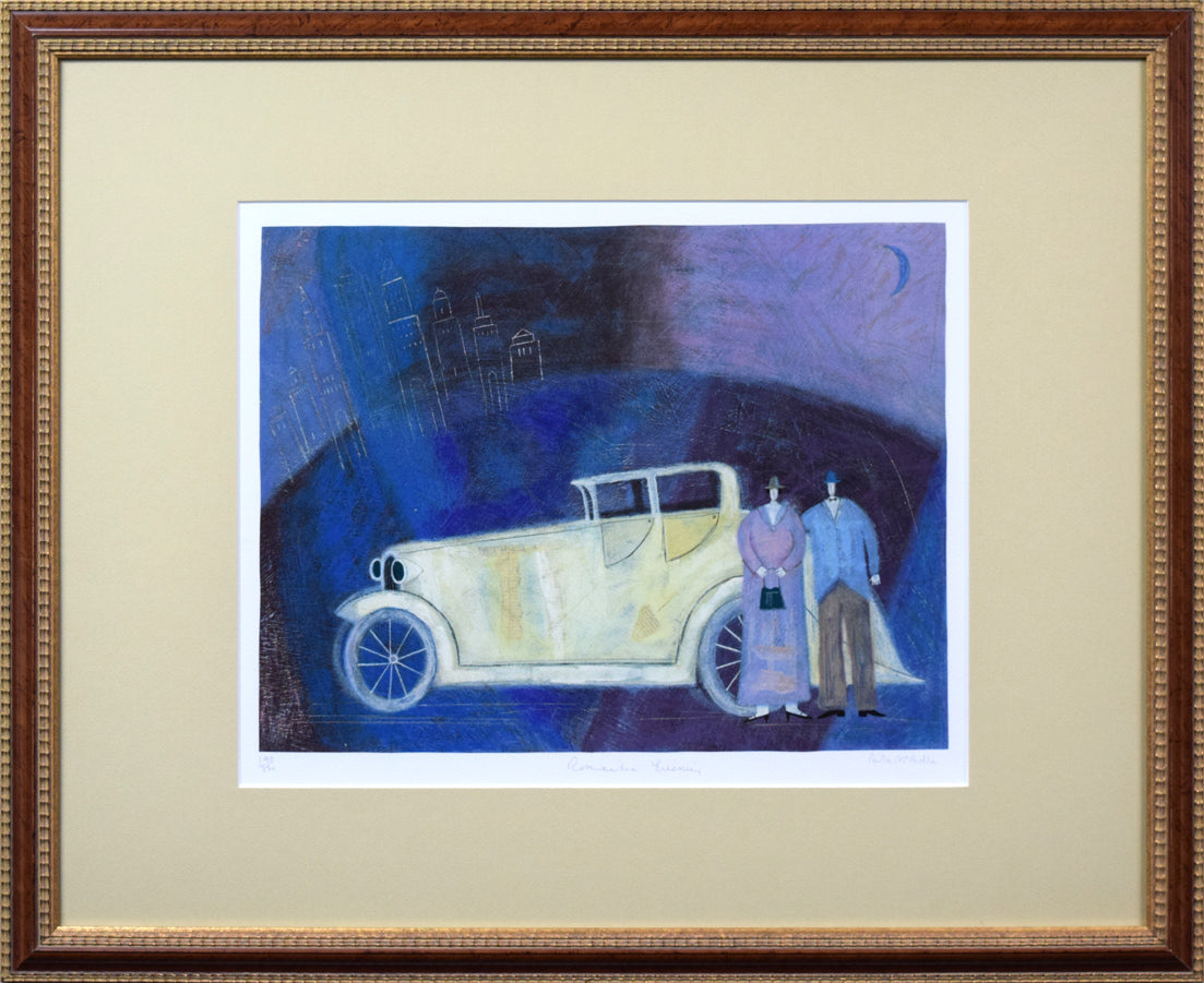 ポーラ・マッカードル(Paula MCARDLE)「Romantic Evening」シルクスクリーン版画