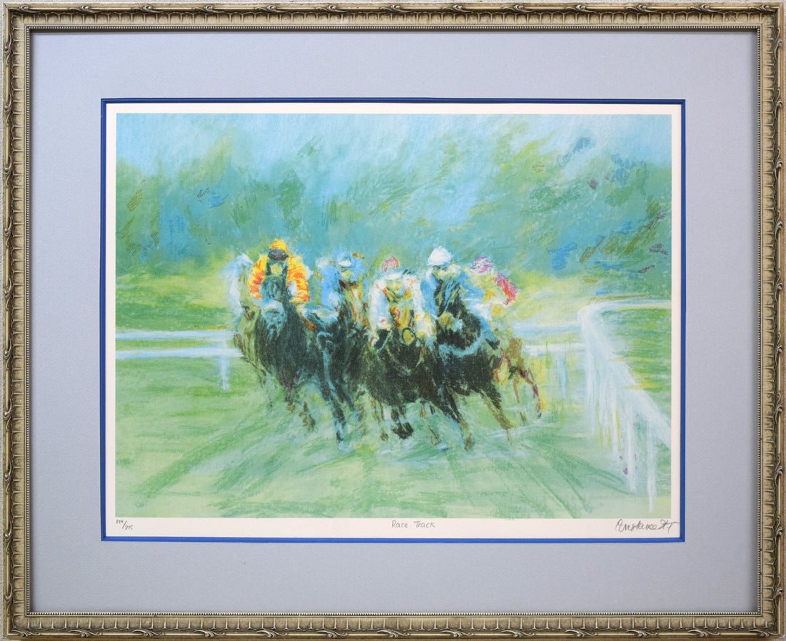 ポール アンビーユ(Paul AMBILLE)「Race Track」リトグラフ