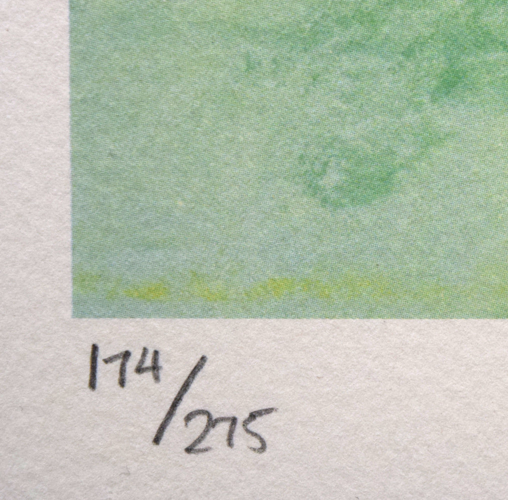 ポール アンビーユ(Paul AMBILLE)「Race Track」リトグラフ 限定番号(ed,174/275)