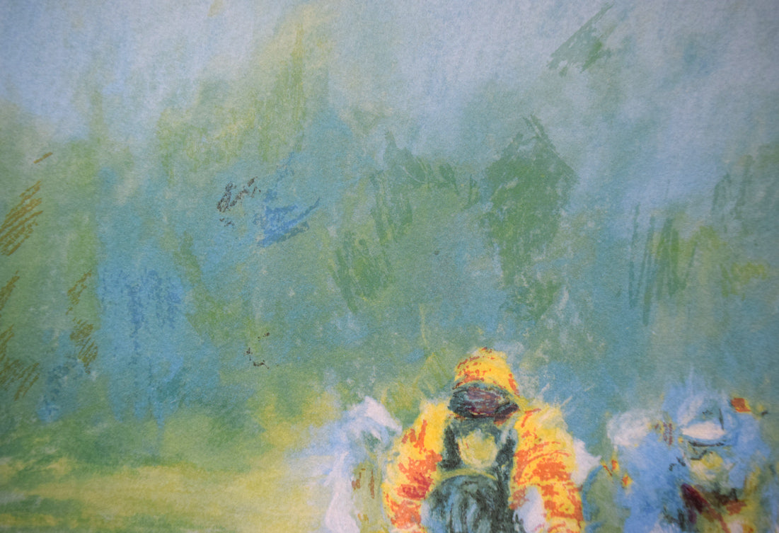 ポール アンビーユ(Paul AMBILLE)「Race Track」リトグラフ 拡大画像1